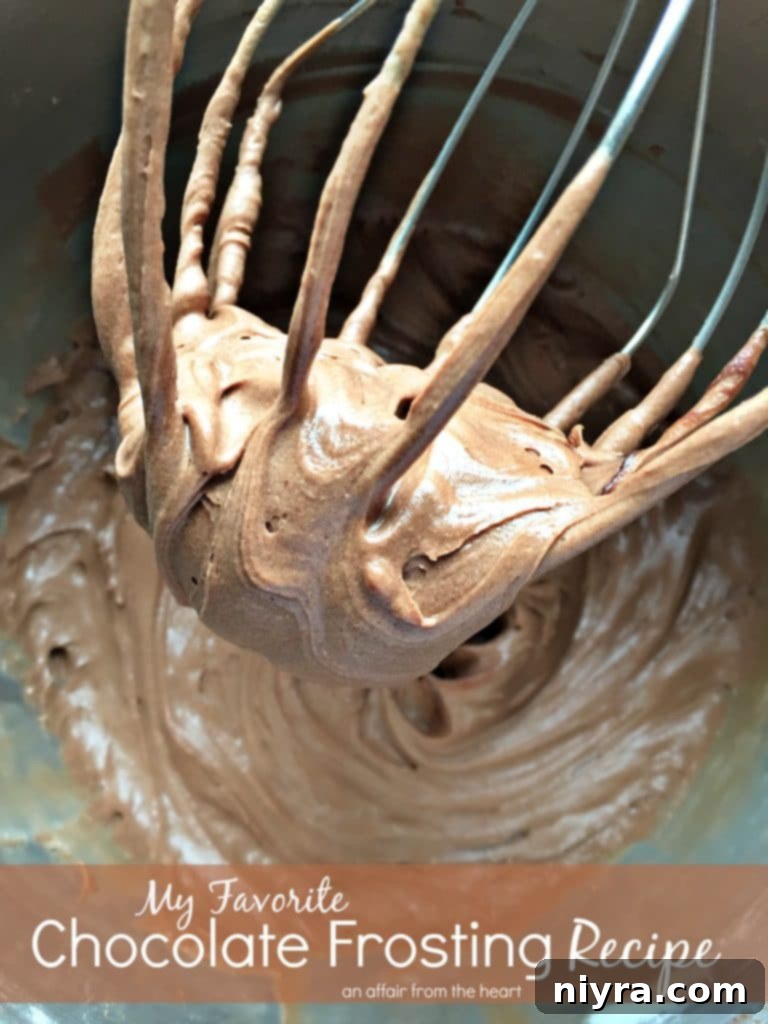My Favorite Chocolate Frosting Recipe