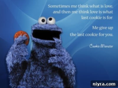 Cookie Monster Love Quote: A Fun Addition to Your Cookie Bouquet Article