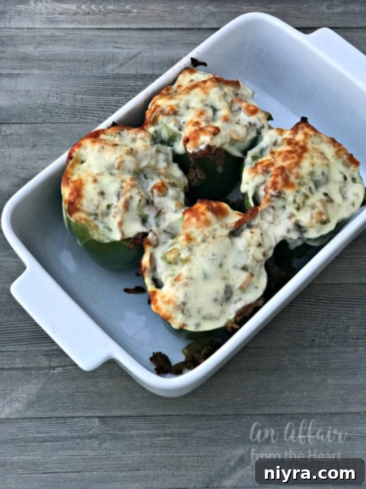 Loaded Philly Cheesesteak Peppers 25 Updated version of Philly Cheese Steak Stuffed Peppers from 2019