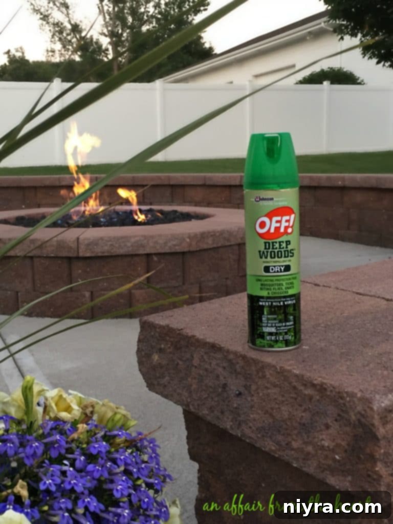 Deep Woods Off! insect repellent spray can