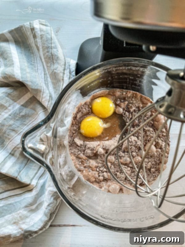 Baking a Devil's Food cake in a 9x13 inch baking dish