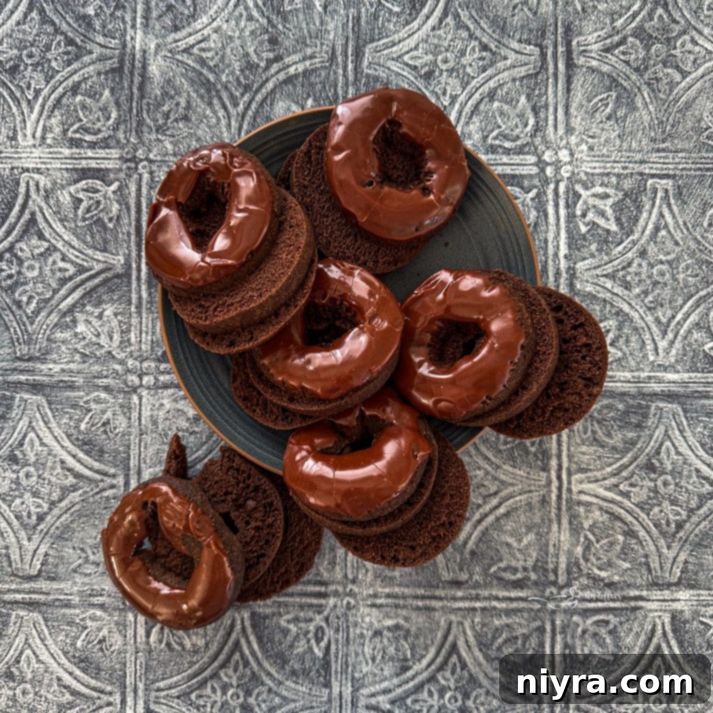 Coffee Donut Ice Cream Delight 3 Close-up of a slice of Coffee and Donuts Ice Cream Cake