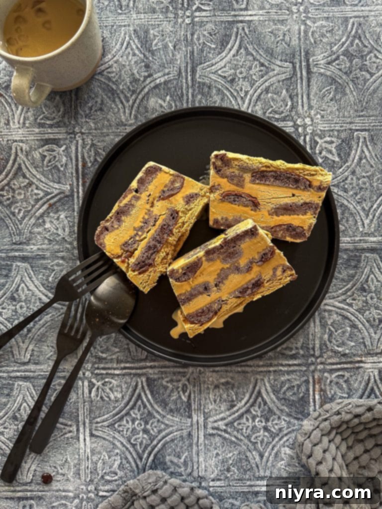 Coffee Donut Ice Cream Delight 7 Ingredients laid out for Coffee & Donuts Ice Cream Cake