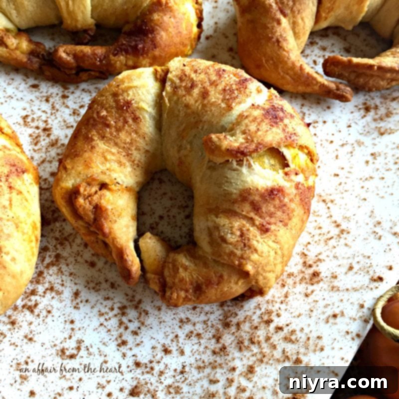 Pumpkin Pie Croissant Bundles