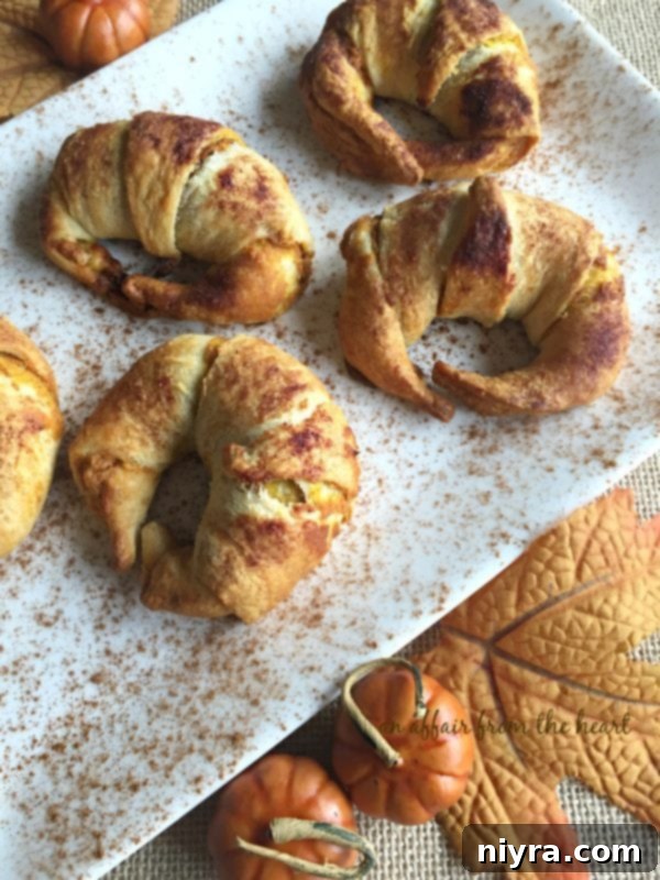 Pumpkin Pie Croissant Bundles