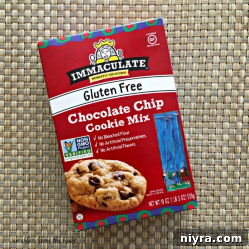 Immaculate Baking Company Chocolate Chip Cookie Mix Box
