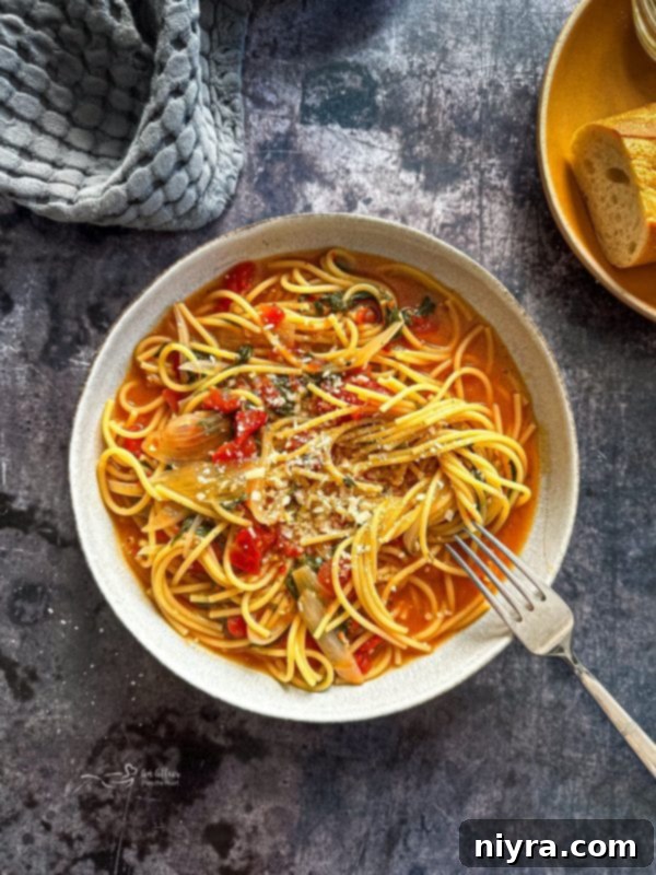 One-Pot Italian Magic 6 All raw ingredients for Italian Wonderpot in a large pot before cooking