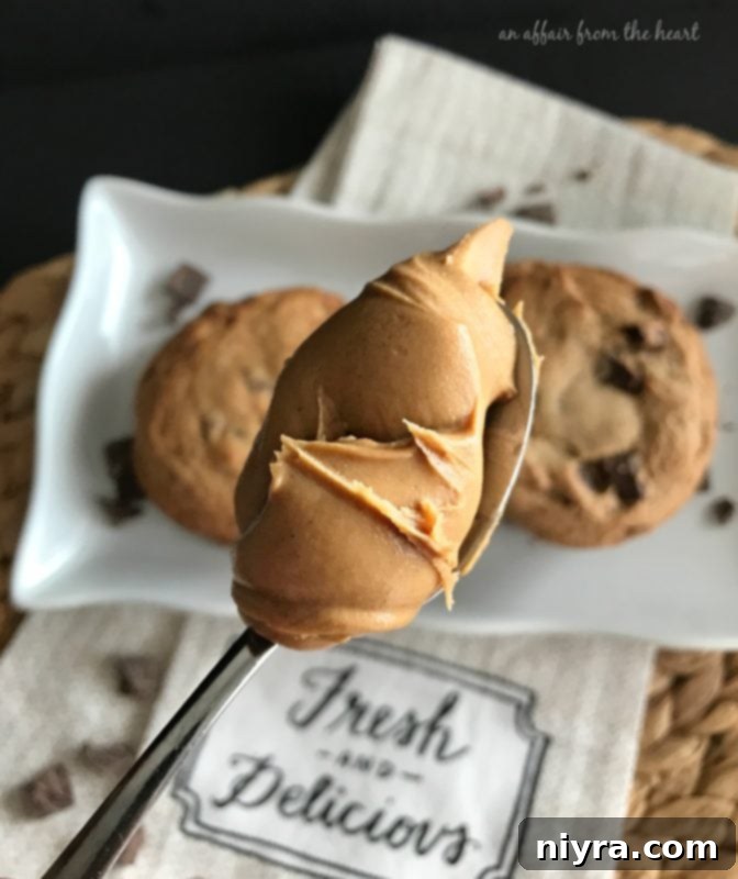Decadent Peanut Butter Chocolate Chunk Cookies 8 A plate of both large and bite-sized Peanut Butter Chocolate Chunk Cookies