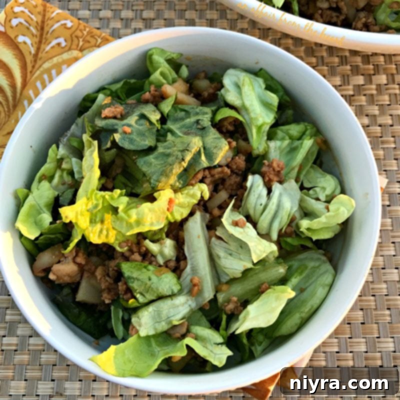 PF Changs Lettuce Wrap Salad