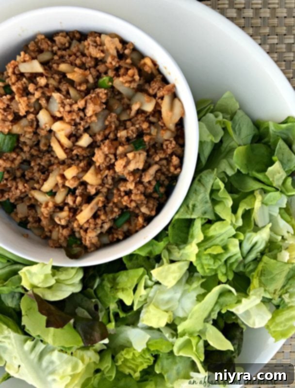 PF Changs Lettuce Wrap Salad