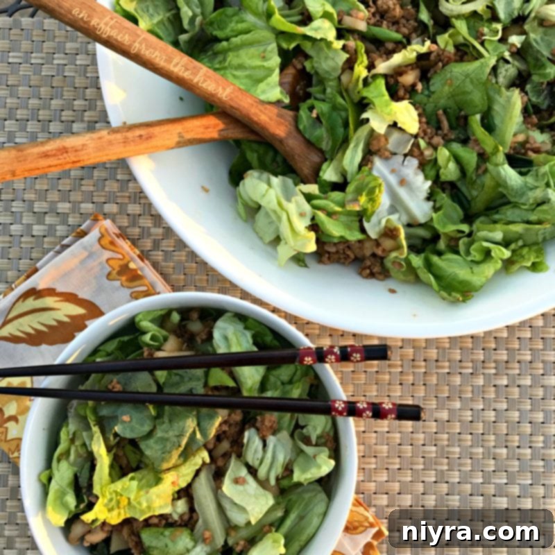 PF Changs Lettuce Wrap Salad