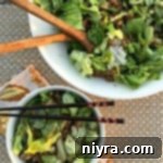 PF Changs Lettuce Wrap Salad in a white serving bowl and a white salad bowl