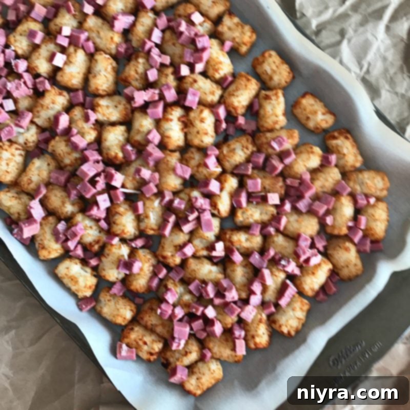 Sheet Pan Reuben Tater Tot Nachos 11 Reuben Sheet Pan Totchos (Tater Tot Nachos)