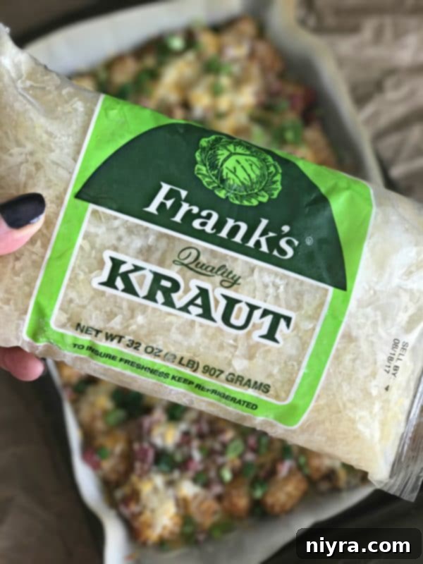 Sheet Pan Reuben Tater Tot Nachos 5 Reuben Sheet Pan Totchos (Tater Tot Nachos)