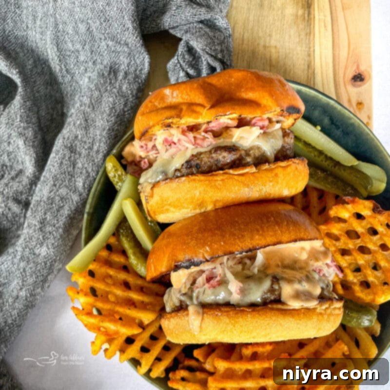 Reuben Burgers
