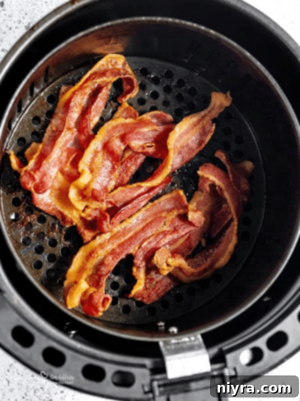 Air Fryer Bacon Story Poster Image