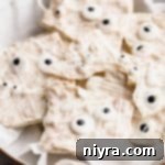 close up of mummy bark