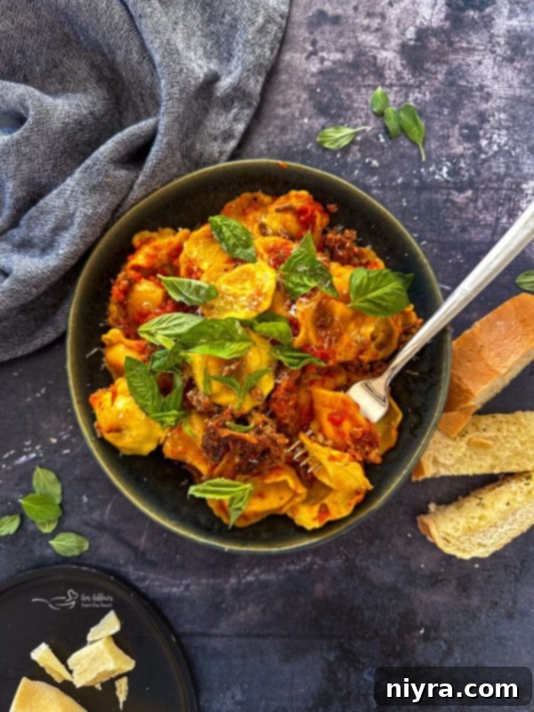 A dish of Lazy Lasagna, highlighting its effortless appeal.