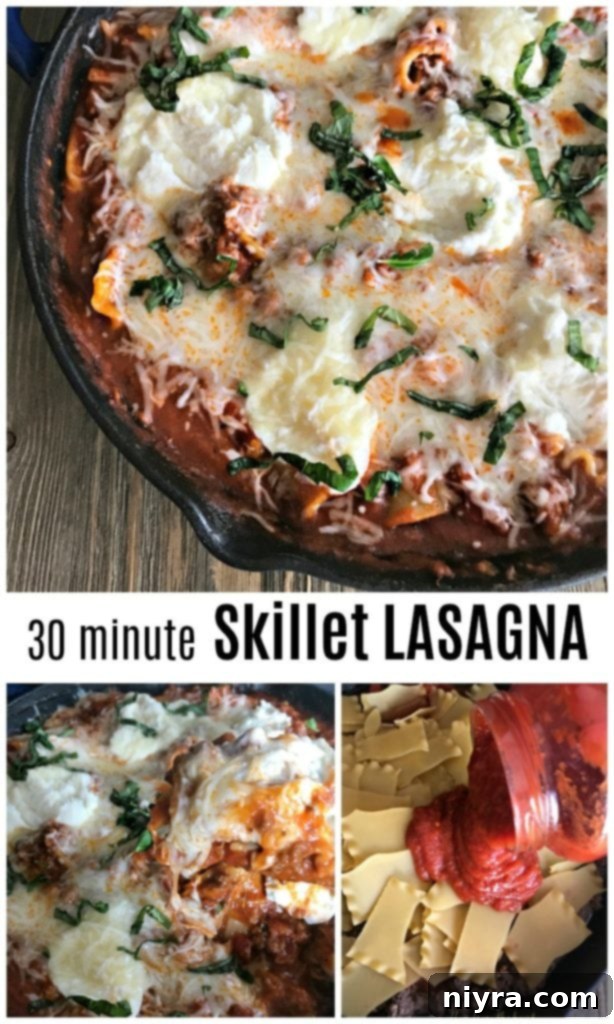 Skillet Lasagna - An Affair from the Heart
