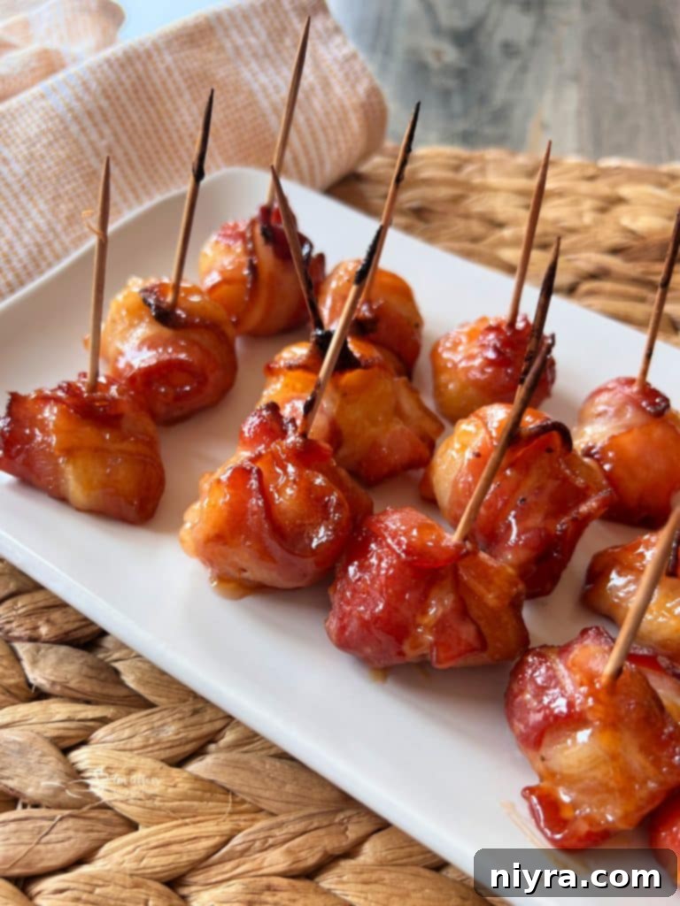 Dorothy's BBQ Bacon Wrapped Water Chestnuts - An Affair from the Heart