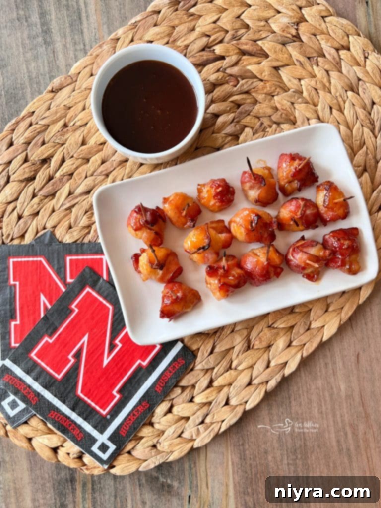 Dorothy's BBQ Bacon Wrapped Water Chestnuts - An Affair from the Heart