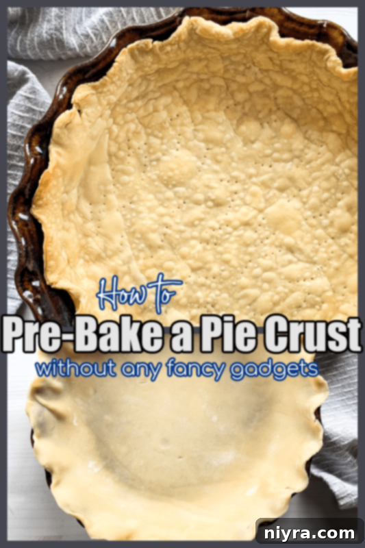 How to Pre-Bake/Blind-Bake a Pie Crust