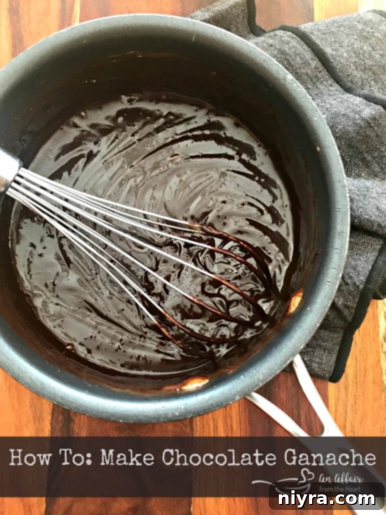 Perfect Chocolate Ganache Recipe 7 Beautifully plated chocolate ganache brownies with a sprinkle of cocoa