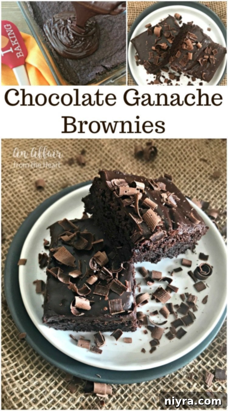 Close-up of a perfectly baked fudgy brownie