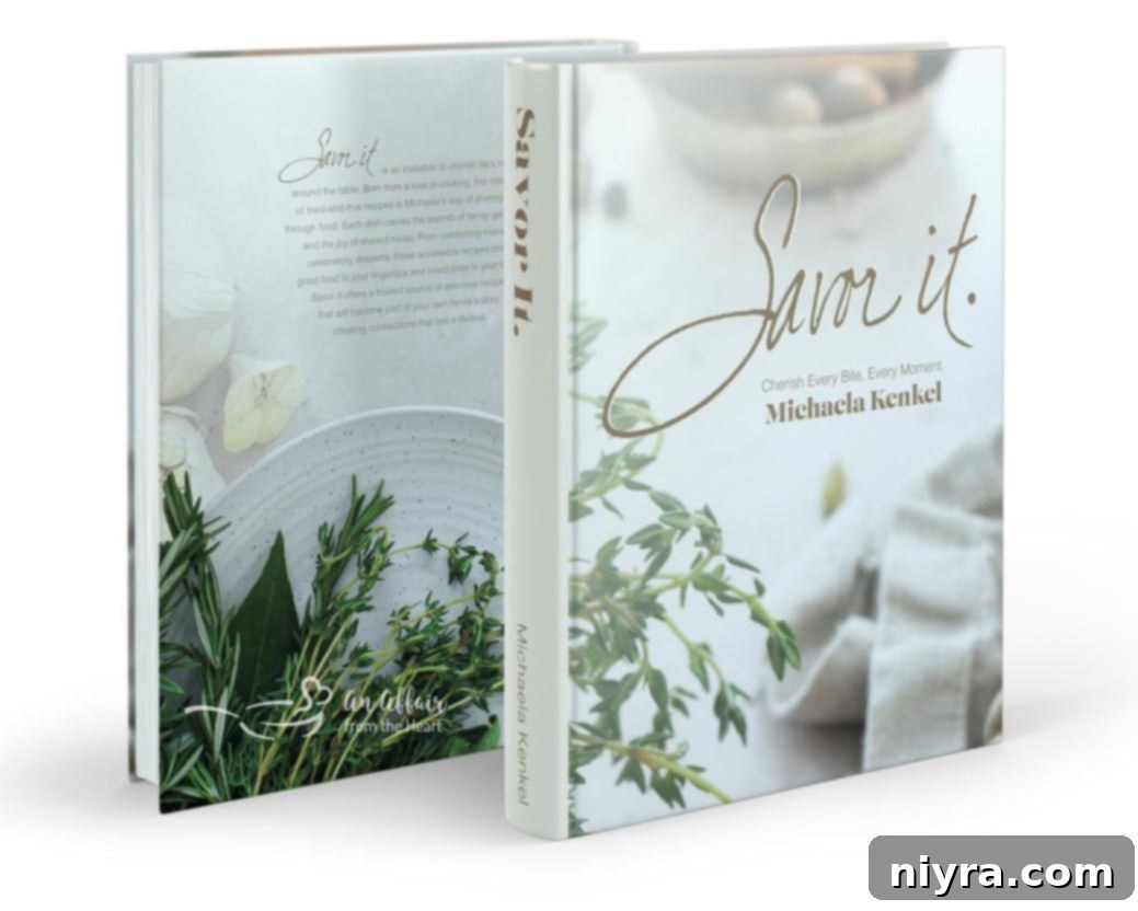Savor It My Cookbook cover