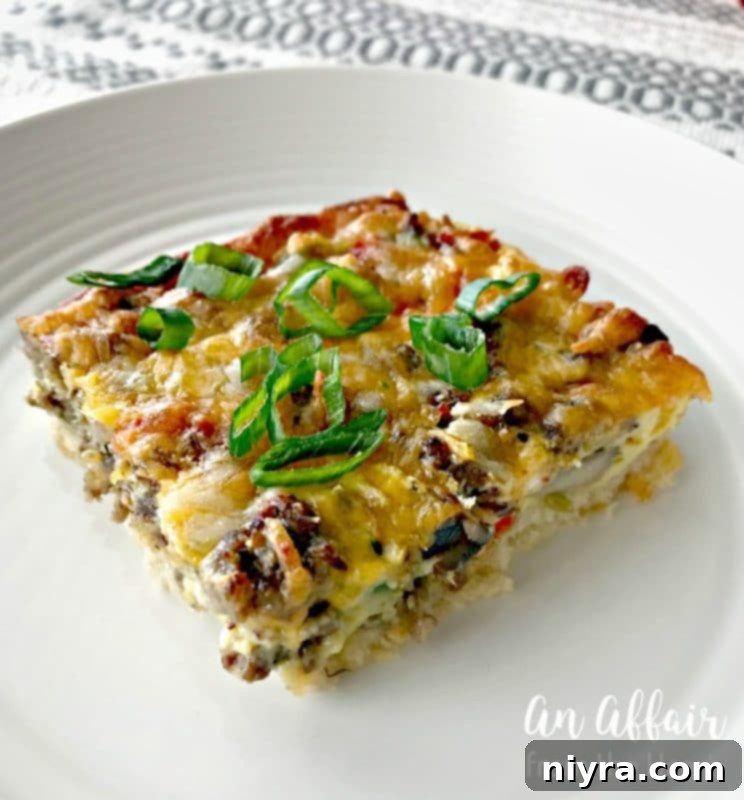 Golden Sausage Crescent Roll Bake 20 Sausage & Crescent Breakfast Bake