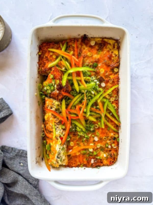 Golden Sausage Crescent Roll Bake 3 Close up of Sausage and Crescent Breakfast Bake