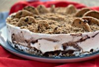 Decadent Cookie Dough Ice Cream Cake
