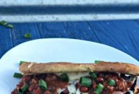 Spicy Grilled Cheese Chili Dog Melt