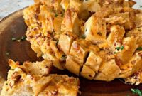 Dorothy’s Delicious Cheesy Bacon Pull-Apart Bread