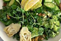 Zesty Lemon Thyme Green Salad