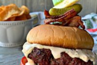 Bloody Mary Kick Burger