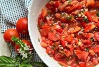 Vibrant Tomato Bruschetta