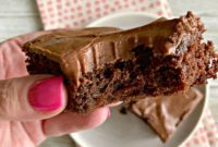 Fudgy Frosted Zucchini Brownies