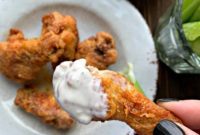 Crispy Hooters Style Air Fryer Wings