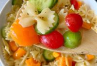 Effortless French Vinaigrette Pasta Salad