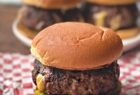 The Ultimate Juicy Lucy Burger