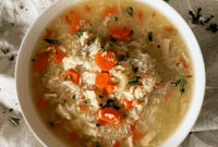 Hearty Instant Pot Chicken and Rice Soup
