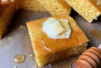 Sweet Golden Honey Cornbread
