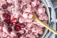 Festive Cranberry Fluff