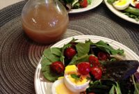 Crisp Greens with Warm Bacon Vinaigrette