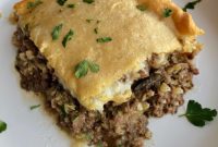 Swiss Mushroom Runza Bake