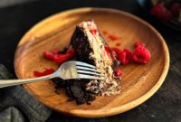 Decadent White Chocolate Raspberry Truffle Cheesecake