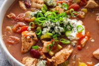 Ultimate Slow Cooker Buffalo Chicken Chili