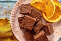 Zesty Orange Chocolate Fudge
