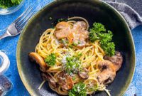Romantic Mushroom Cacio e Pepe